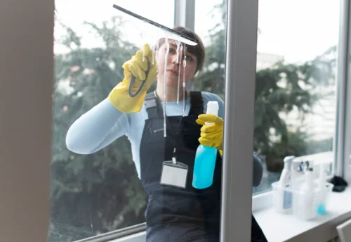 Nettoyage de vitres intérieures et extérieures à Grosmagny